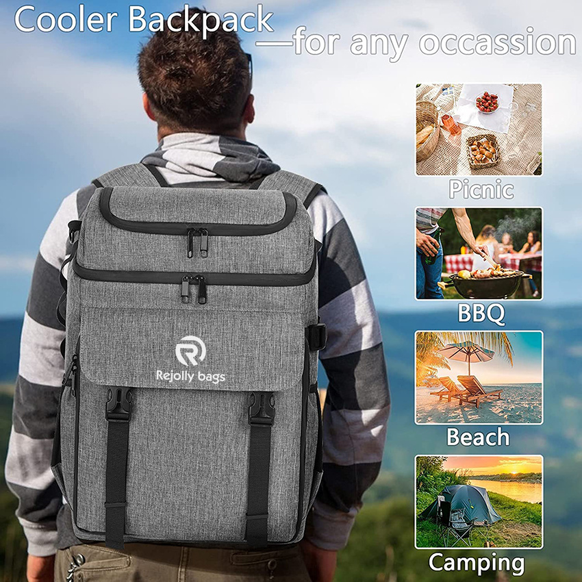 1000D-Nylon, wasserabweisend, beschichtete Außenhülle, trockener Rucksack mit großer Kapazität