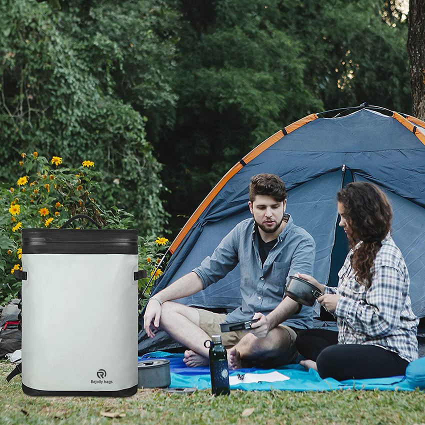 Isolierte weiche Kühltasche, große, faltbare, wasserdichte Kühltasche, Lunch-Kühler für Picknick, Strand, trockene Arbeitstasche