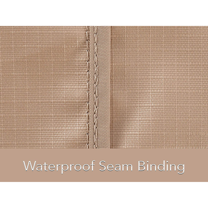 Inselgrillabdeckung – strapazierfähiges Polyester, wetterfest, Mesh-Entlüftung, Grill- und Heizgrilltasche