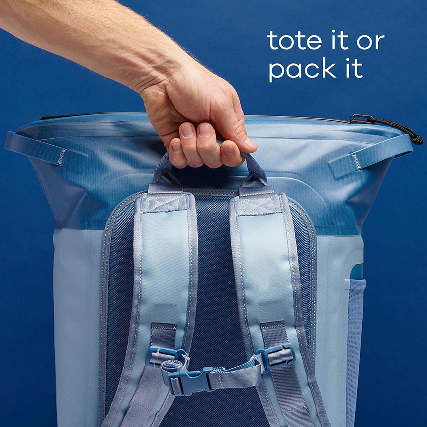 Day Escape Soft Cooler, wiederverwendbar mit wasserdichtem Reißverschluss, isolierte Reisetasche