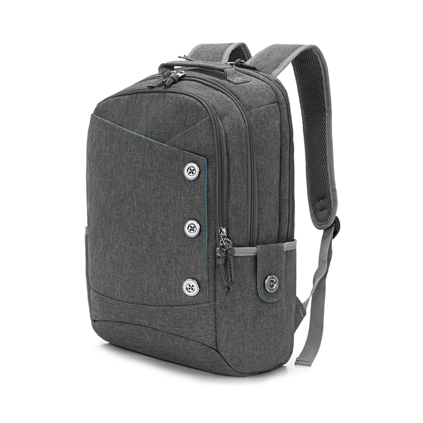 Leichte Alltagstasche mit wasserabweisendem Stoff Campus-Rucksack, schlanker Laptop-Rucksack, l&auml;ssiger Reise-Tagesrucksack