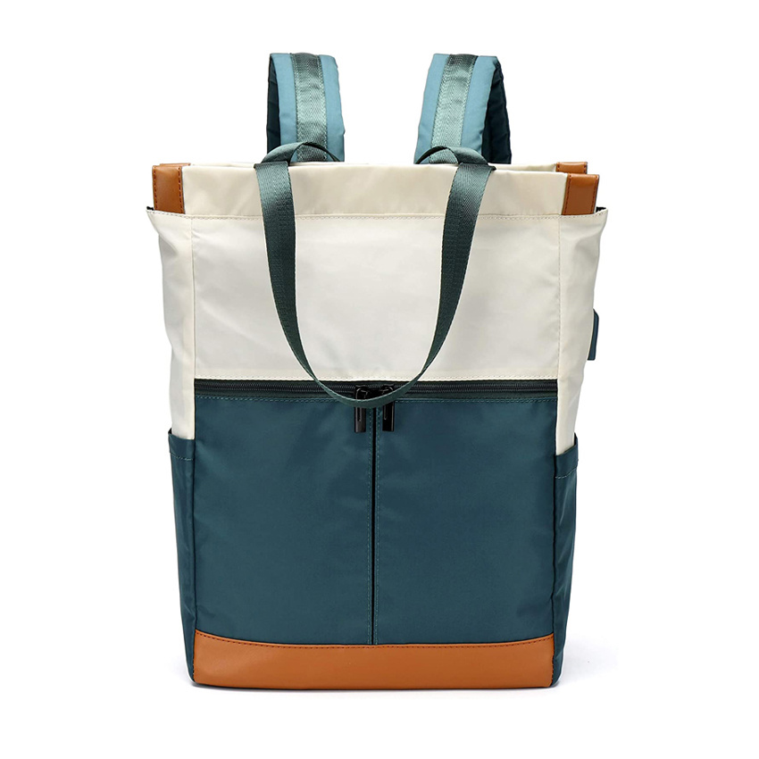 Leichter Laptop-Rucksack, College-Schultasche mit USB-Ladeanschluss, Reisen, Wandern, Camping, Outdoor, Tagesrucksack