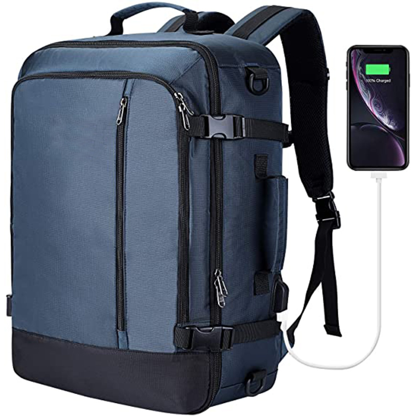 Mode-Laptoptasche, Handgep&auml;ck, Reisetasche, f&uuml;r das Fliegen zugelassen, f&uuml;r Gesch&auml;ftswochenenden mit USB-Anschluss, Computertasche