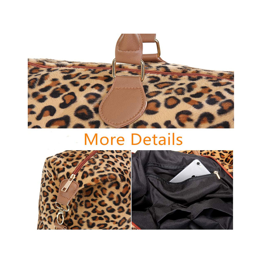 Leopard Reisegep&auml;cktasche Gro&szlig;e Seesack Damen Taschen Mode Damen Handtaschen