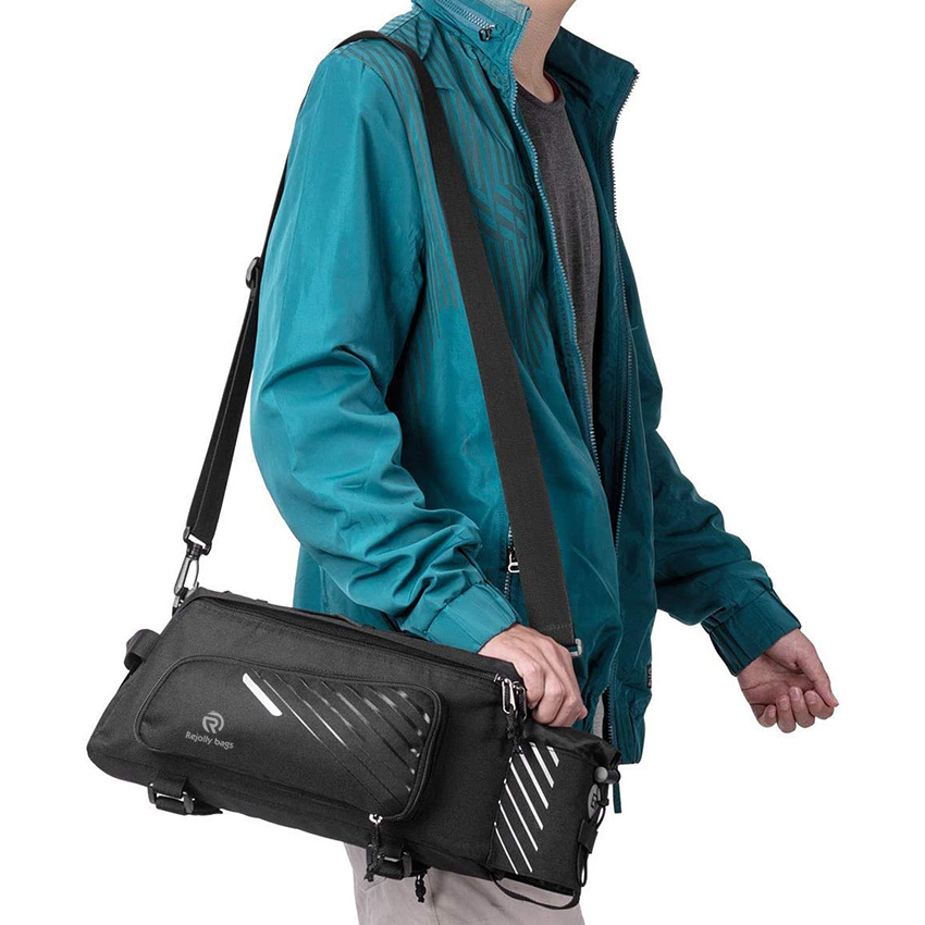 Fahrrad-Kofferraumtasche Fahrradtr&auml;ger Gep&auml;cktr&auml;gertasche Pendler-Gep&auml;cktasche mit Regenschutz Fahrradtasche