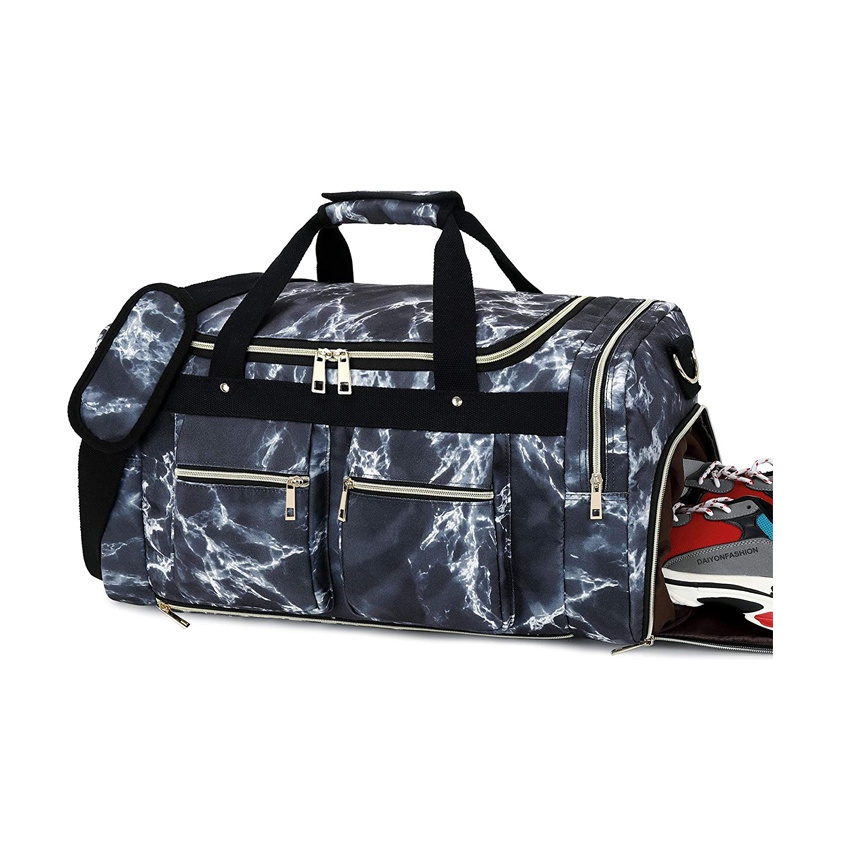 Hot Selling Carry on Travel Tote Bag mit Schuhfach Tote Travel Gep&auml;cktaschen Handtaschen mit gro&szlig;er Kapazit&auml;t