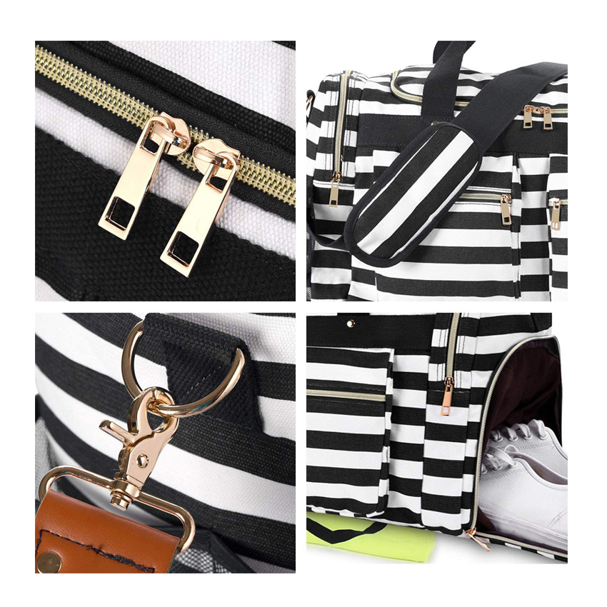 Hot Selling Carry on Travel Tote Bag mit Schuhfach Tote Travel Gep&auml;cktaschen Handtaschen mit gro&szlig;er Kapazit&auml;t