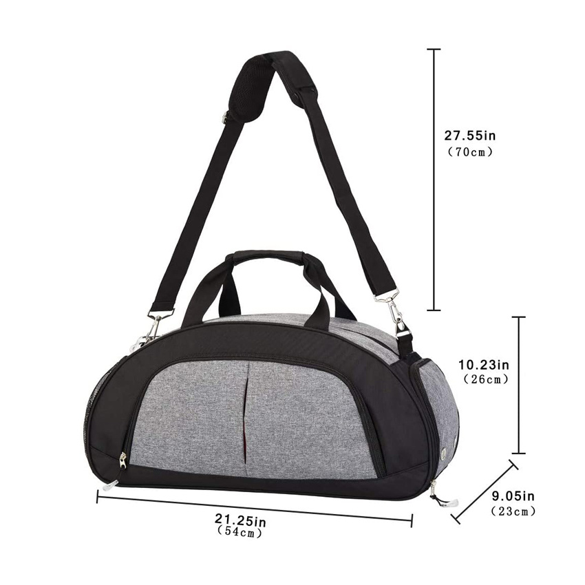 Outdoor Wandern Einkaufstasche Gym Handtasche Mode Schuhe Tasche Sport Seesack