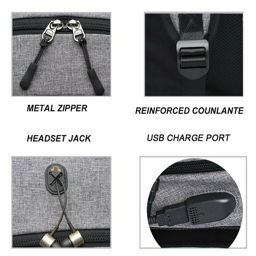 Basketball-Rucksack mit USB-Aufladung, Schultasche, leichter Tagesrucksack f&uuml;r Reisen, Wandern, Radfahren