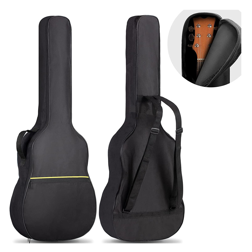 Freizeit Sto&szlig;fest Akustikinstrument Gitarrenverpackungsbeutel Staubschutz Weicher Gitarrenrucksack Aufbewahrungskoffer Gig Bag
