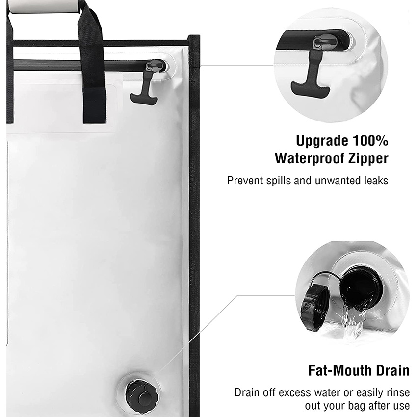 Gear Isolierte Fisch-K&uuml;hltasche 71 x 30 in Monster auslaufsicher, gro&szlig;, tragbar, wasserdicht, h&auml;lt eiskalt