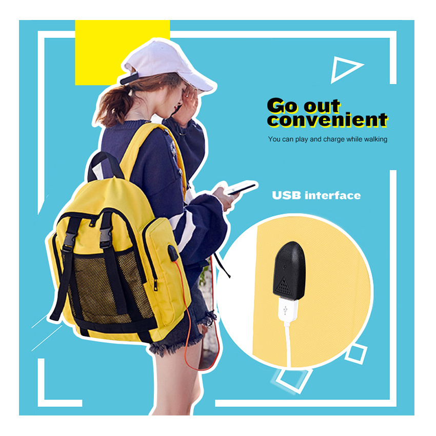 Reiserucksack Schulrucksack College-Tagesrucksack mit USB-Ladeanschluss, modischer Reise-Business-Rucksack
