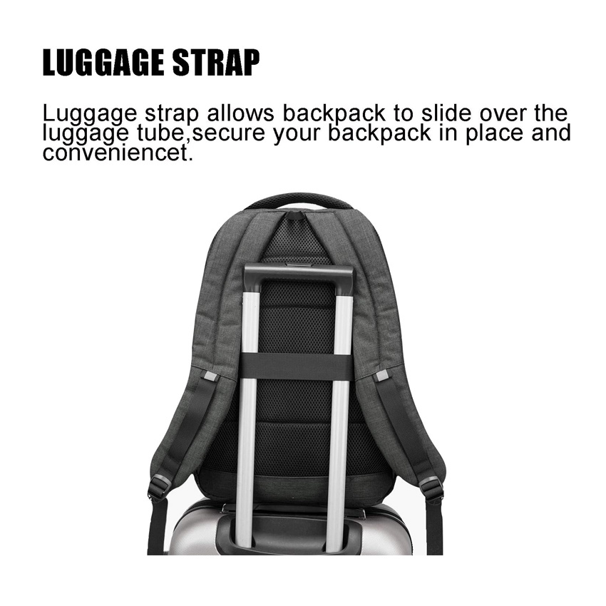 Gro&szlig;handel Laptoptaschen Rucksack f&uuml;r Herren USB Lade Wasserdichter Business Laptop Rucksack