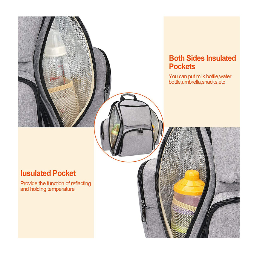 China Gro&szlig;handel Wickeltasche Wasserdichte Reise Windel Wickeltasche Baby Tasche