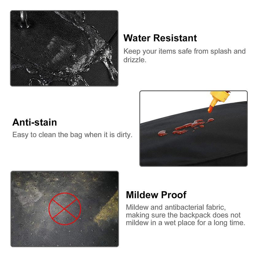 Urban Backpack Laptop-Rucks&auml;cke f&uuml;r College-Arbeit Laptop-Rucksack mit USB-Aufladung