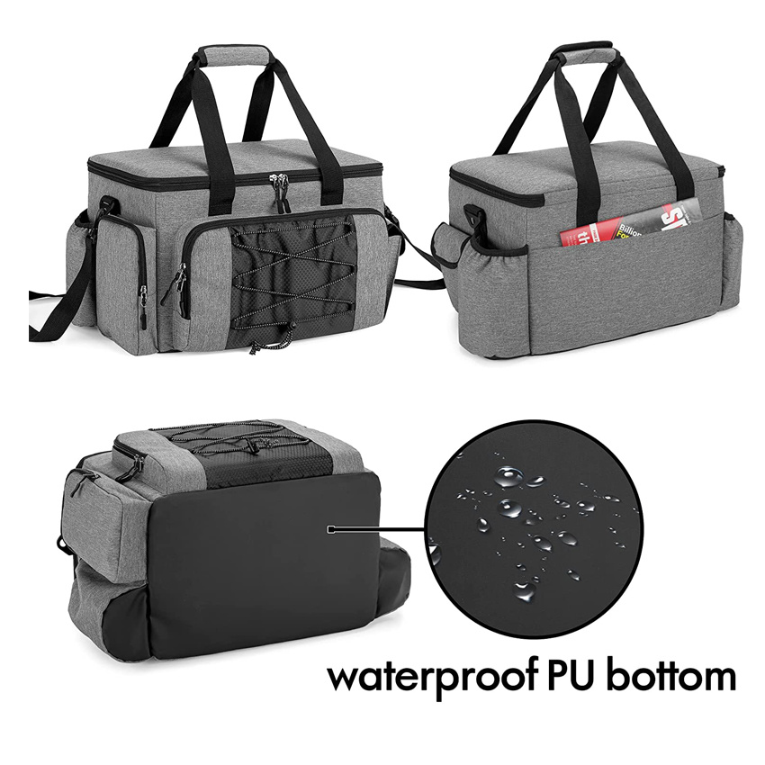 Disc Golf Tasche mit K&uuml;hltasche Outdoor Freizeit Reisetasche Frisbee Tasche Haustier Spielzeug