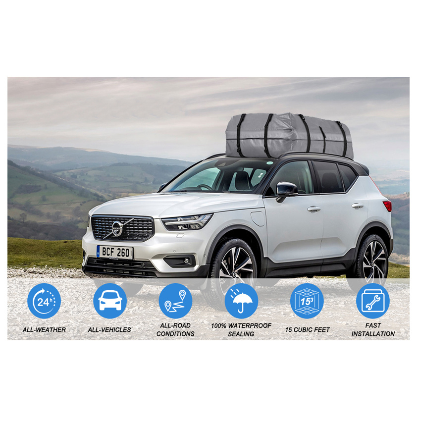 Сумка для хранения автомобиля на крыше Большая сумка для перевозки грузов на крыше Anti-Tear Outdoor Gear Bag