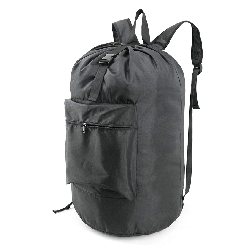 Travel Camp waschbare Tasche mit verstellbaren Schultergurten und Kordelzugverschluss, strapazierf&auml;higer W&auml;scherucksack