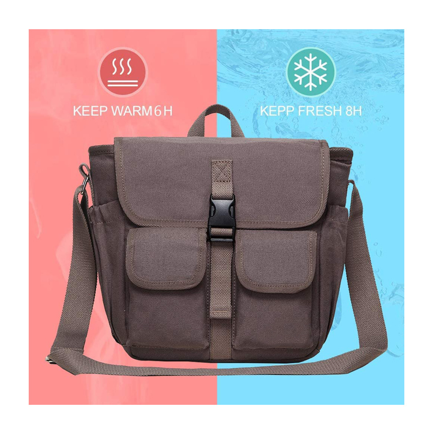 Gro&szlig;handel Leichte Studenten Mittagessen Tasche Faltbare Strand Picknick Tasche Eis K&uuml;hltasche