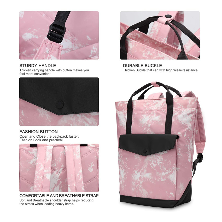 Reise-Laptop-Rucksack, Business-Rucksack, Schultasche, l&auml;ssiger Tagesrucksack mit USB-Ladeanschluss