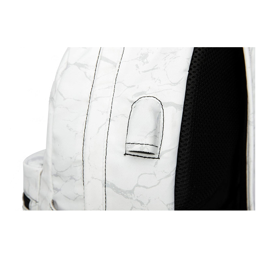 Wasserdichter Laptop-Reise-Outdoor-Rucksack mit USB-Ladeanschluss, Sch&uuml;lerbuchtaschen