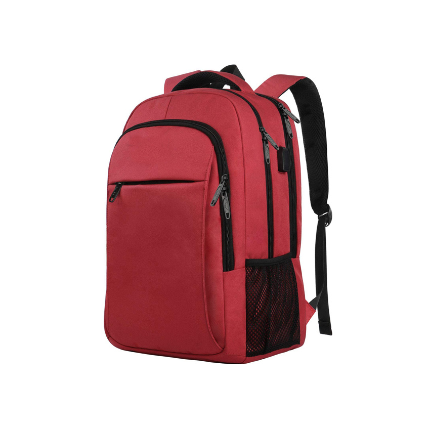 Laptop-Rucksack f&uuml;r Reisen, Wandern, Business Anti-Diebstahl Schlanker, langlebiger Laptop-Rucksack mit USB-Ladeanschluss Wasser