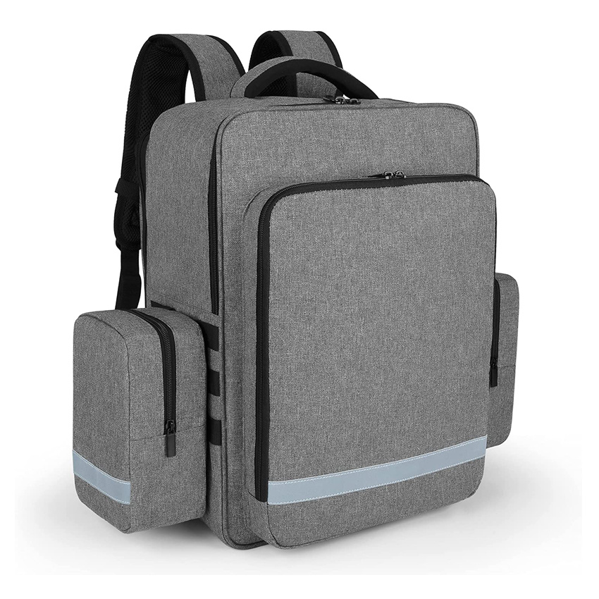 Рюкзак для экстренной медицинской помощи Пустая сумка EMT Camping Molle Bag со съемным боковым карманом