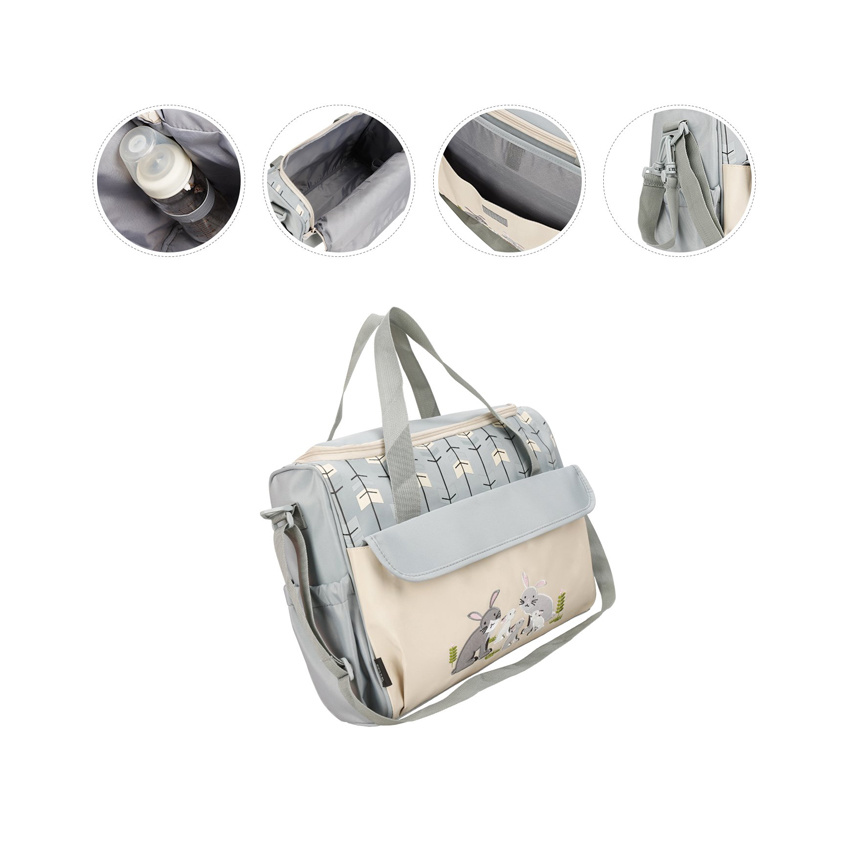 Оптовая торговля Baby Diaper Bag Baby Carry Bag Многофункциональные женские сумки