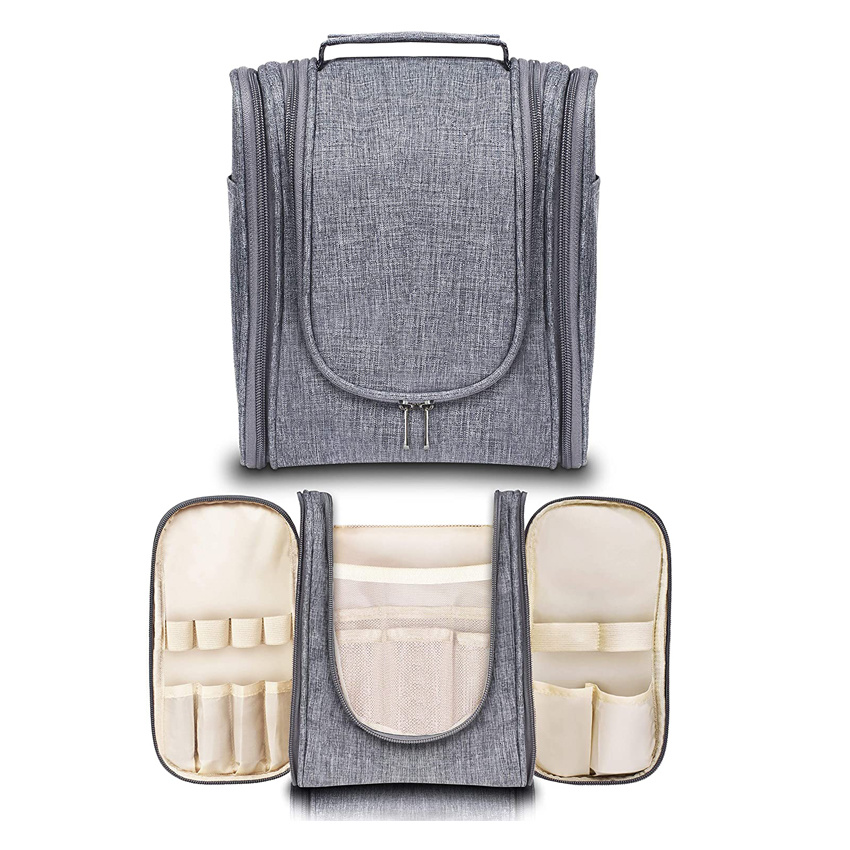 H&auml;ngende Make-up-Taschen Reise-Kulturtasche mit elastischen Bandhaltern