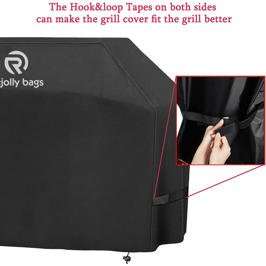 Grillabdeckung 58 Zoll, doppellagiger Stoff, wasserdicht, UV- und lichtbest&auml;ndige Gasgrillabdeckung