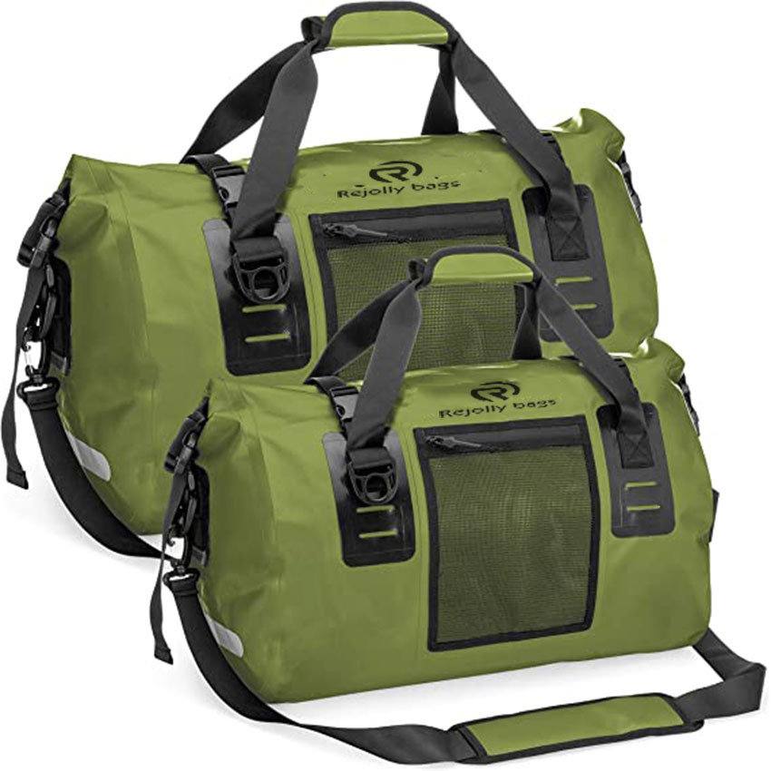 Wasserdichter 70-Liter-Duffel-Rucksack mit strapazierf&auml;higen Riemen und Griffen f&uuml;r jede Art von Reisetasche