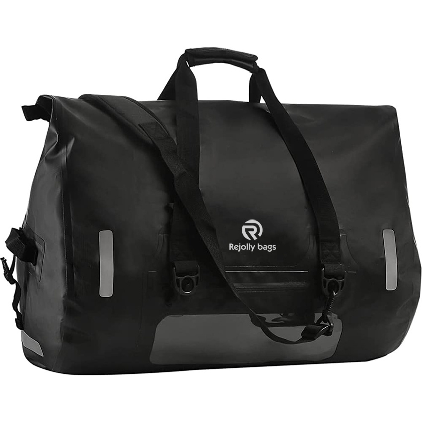 Водонепроницаемая спортивная сумка 60 л Очень большая сверхмощная сумка с прочными ремнями и ручками для каякинга, гребли на лодке, сухой сумки