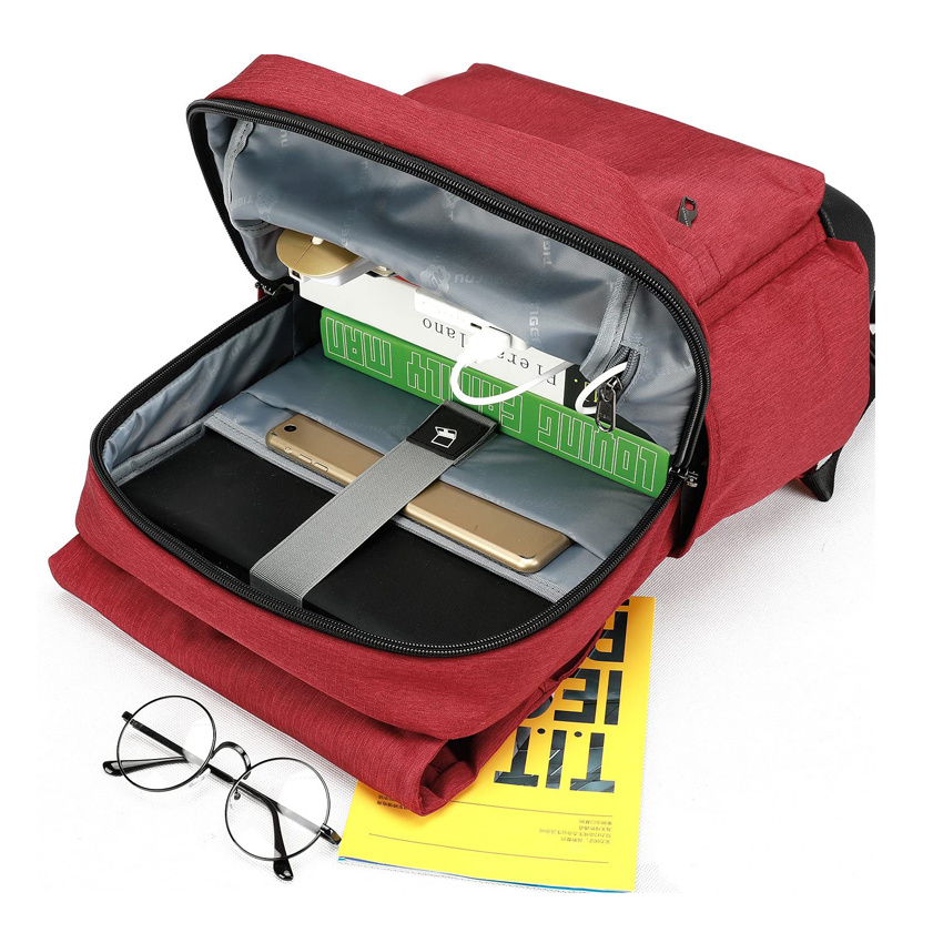 Leichte, schlanke Business-Laptop-Rucks&auml;cke, wasserabweisende Laptop-Reisetasche, College-Studenten, Notebook-Computer, Tagesrucksack