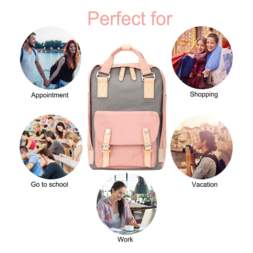 Leichter Reiserucksack Frauen Laptop Rucksack M&auml;dchen Reise Schulrucksack f&uuml;r Teenager College