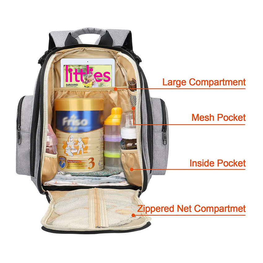 China Gro&szlig;handel Wickeltasche Wasserdichte Reise Windel Wickeltasche Baby Tasche