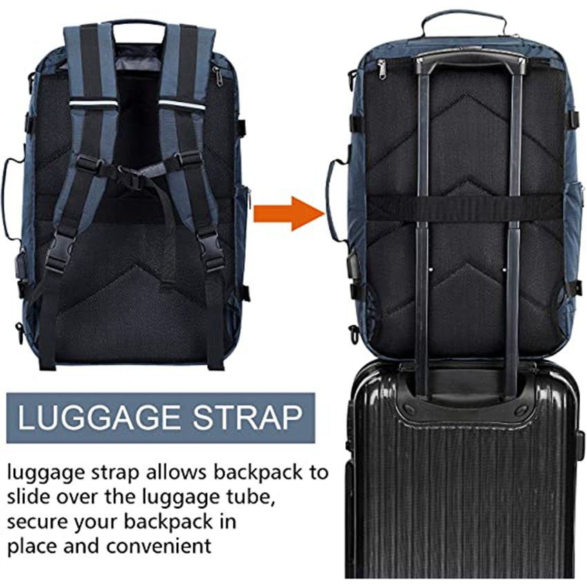 Mode-Laptoptasche, Handgep&auml;ck, Reisetasche, f&uuml;r das Fliegen zugelassen, f&uuml;r Gesch&auml;ftswochenenden mit USB-Anschluss, Computertasche