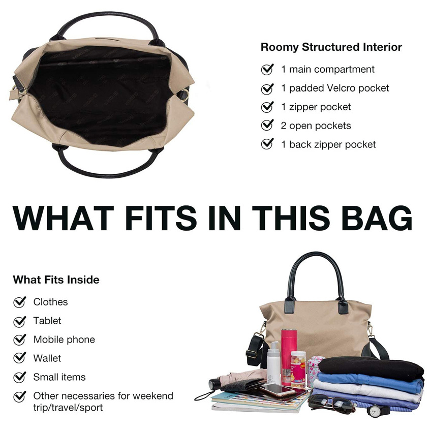 Outdoor Reisetaschen Gro&szlig;e Kapazit&auml;t Damen Einkaufstasche Mode Seesack