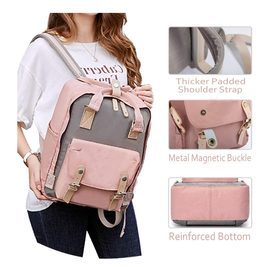 Leichter Reiserucksack Frauen Laptop Rucksack M&auml;dchen Reise Schulrucksack f&uuml;r Teenager College