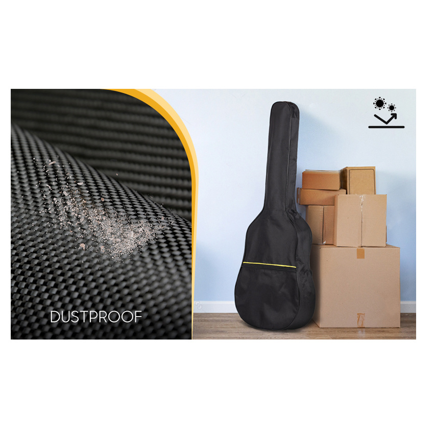 Freizeit Sto&szlig;fest Akustikinstrument Gitarrenverpackungsbeutel Staubschutz Weicher Gitarrenrucksack Aufbewahrungskoffer Gig Bag