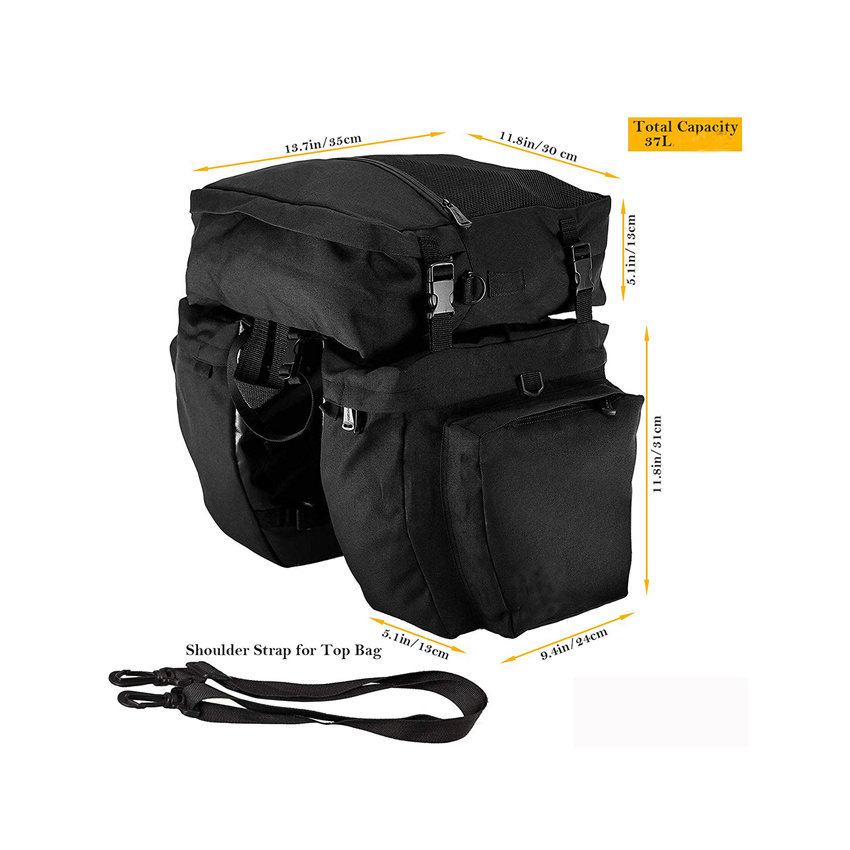 Gro&szlig;e Kapazit&auml;t Fahrradtaschen Fahrradtr&auml;ger Gep&auml;cktr&auml;gertasche Fahrradtasche Gep&auml;cktr&auml;gertasche
