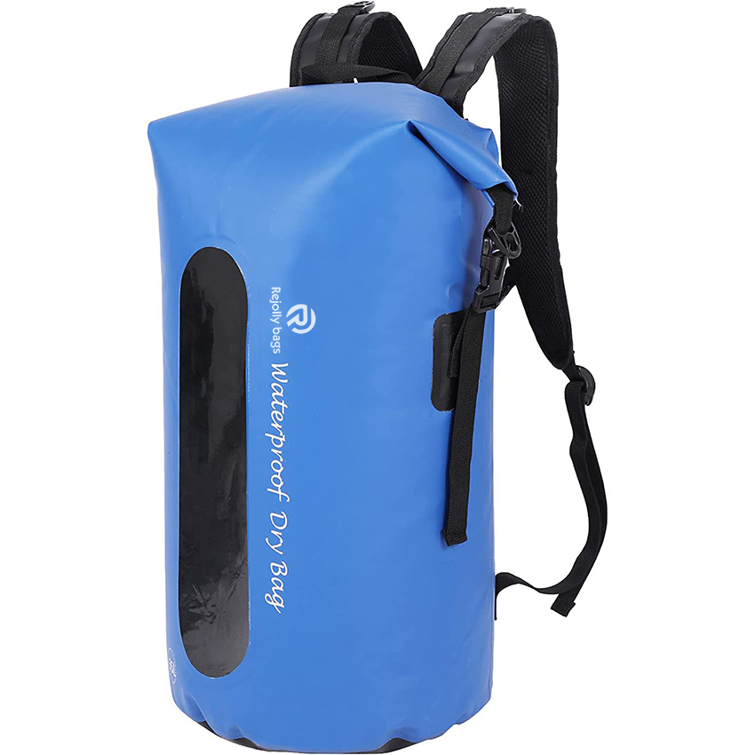 Водонепроницаемый рюкзак 35 л, легкий рюкзак с сухой сумкой для пеших прогулок, каякинга, катания на лодках, сухой сумки для рыбалки