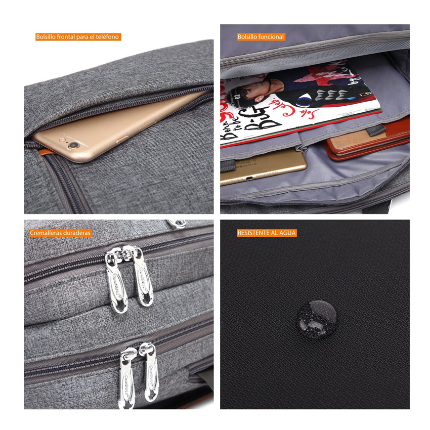 Leichter, umwandelbarer Universit&auml;ts-Studentenrucksack, Umh&auml;ngetasche zur Aufbewahrung von Laptops f&uuml;r Schulcomputer