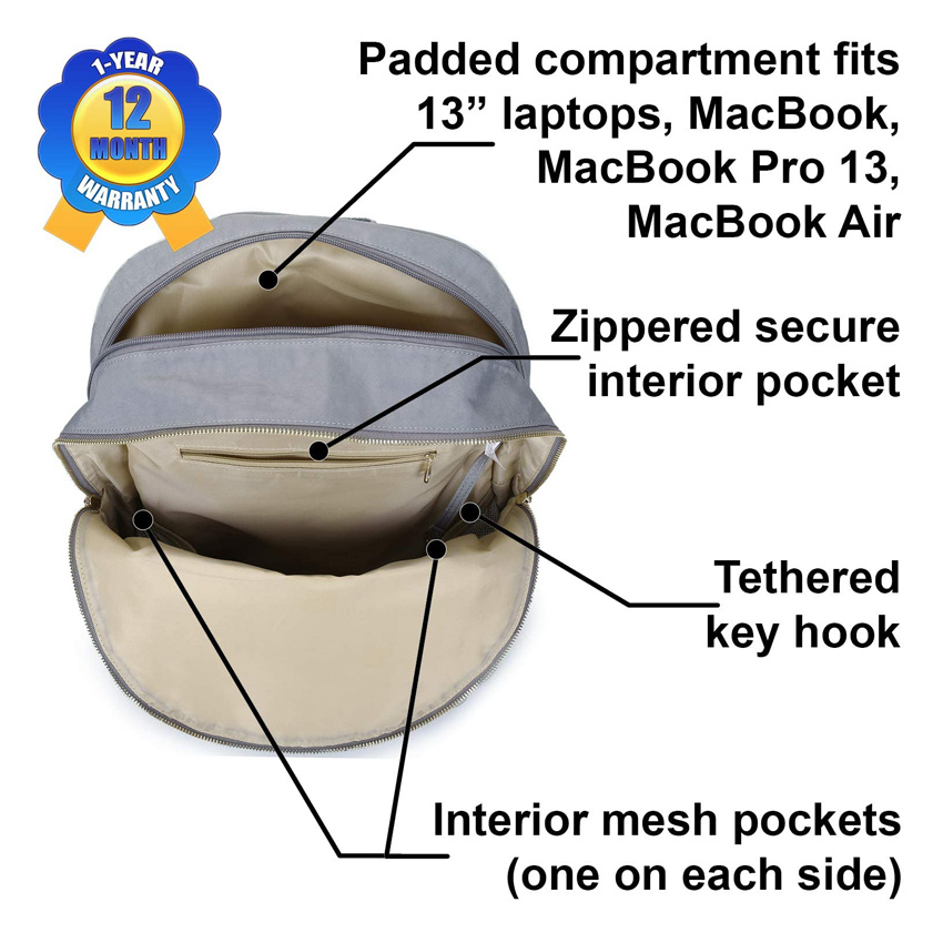 Mode Gro&szlig;handel Rucks&auml;cke Reine Farbe College Schultaschen Nylon Weicher Hochleistungs-Laptop-Rucksack