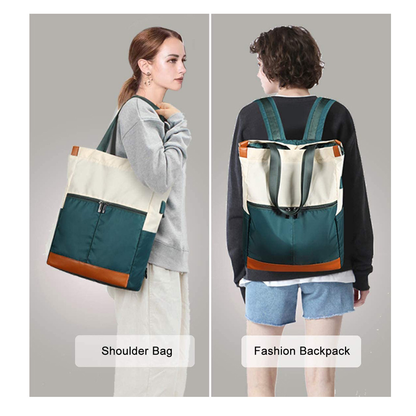 Leichter Laptop-Rucksack, College-Schultasche mit USB-Ladeanschluss, Reisen, Wandern, Camping, Outdoor, Tagesrucksack