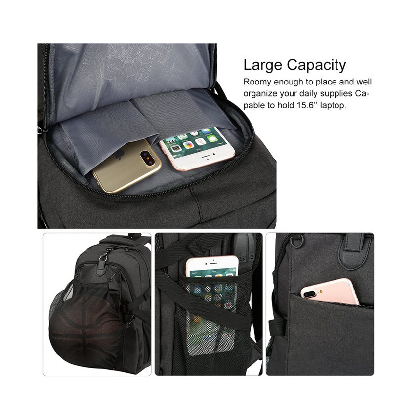 Leichter Rucksack Wasserdichter Basketballrucksack Gro&szlig;e Sporttasche Sporttasche