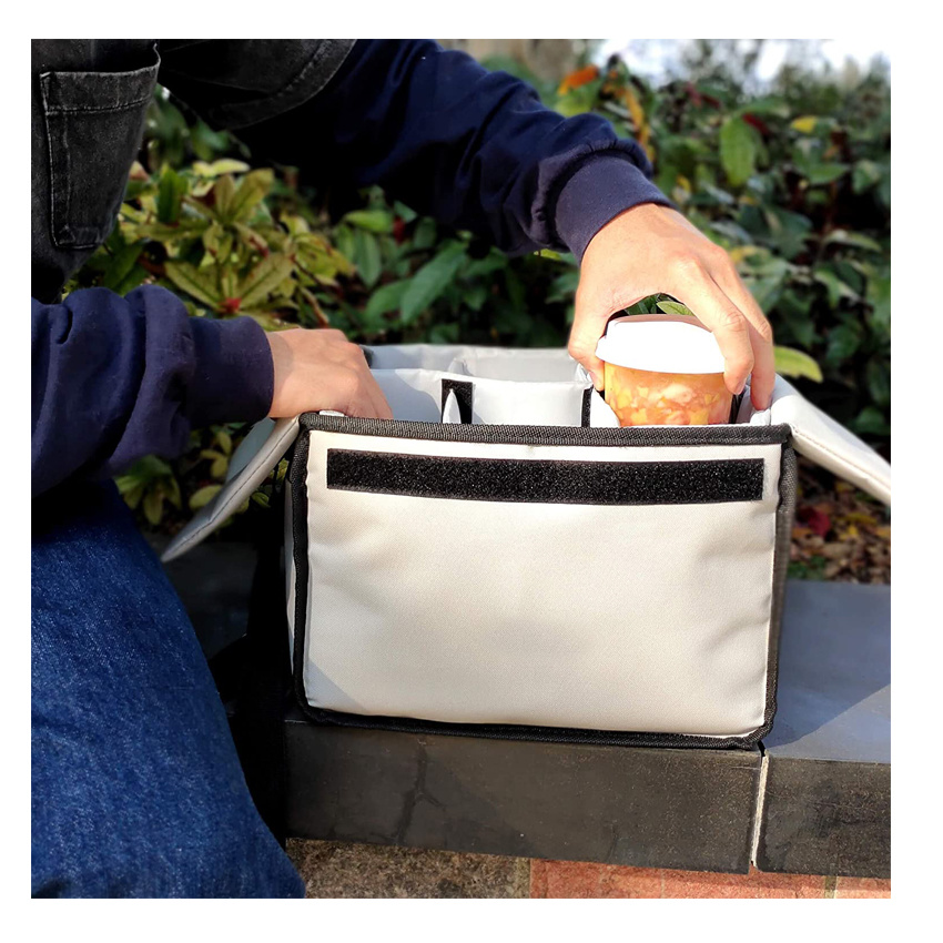 Isolierter Getr&auml;nketr&auml;ger, Lunchpaket, Picknickkorb, Eisk&uuml;hltasche, Strandtasche