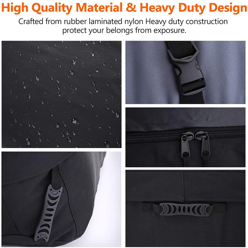 Wasserdichte Aufbewahrung Gep&auml;cktr&auml;ger Hochleistungsfallen Dachtr&auml;gertasche