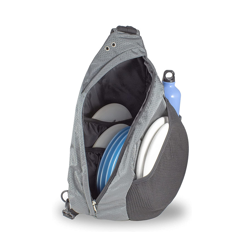 Multifunktionaler Frisbee-Golf-Rucksack f&uuml;r den Au&szlig;enbereich, tragbare Freizeit-Disc-Tasche