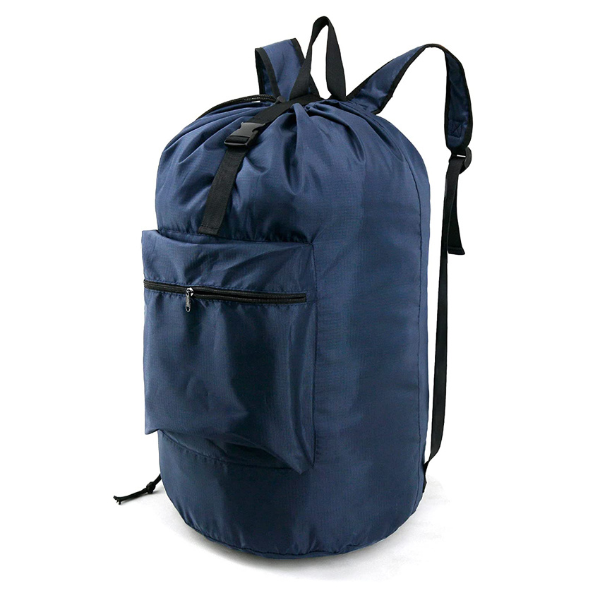 Travel Camp waschbare Tasche mit verstellbaren Schultergurten und Kordelzugverschluss, strapazierf&auml;higer W&auml;scherucksack