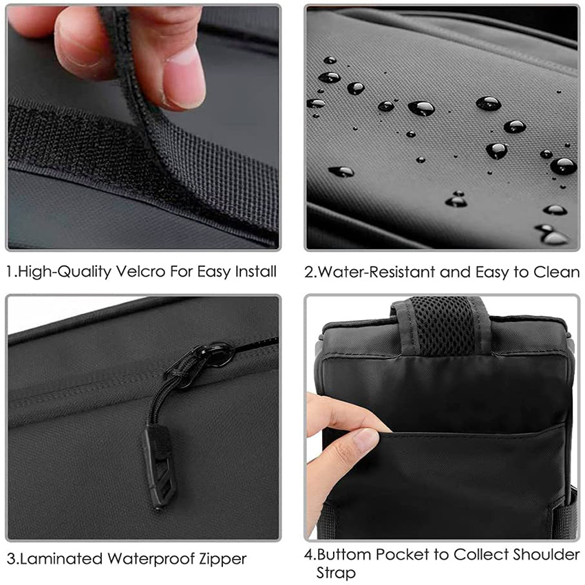 Reflektierende, wasserabweisende Fahrradsatteltasche, Kofferraum-Aufbewahrungstasche, Radfahren, R&uuml;cksitz, Frachttasche